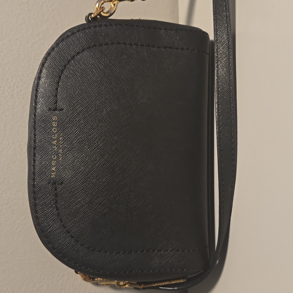 Marc Jacobs Leather Crossbody Black